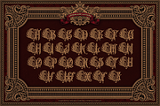 Kasatriyan Ancient Typeface, a Serif Font by Sitintahitam (Thumbnail 9 of 24)