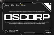 GC Oscorp – Modern Extended Sans