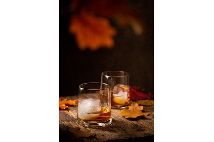 Glass of scotch whiskey, a Food & Drink Photo by piter.goskov