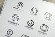 150+ Minimal Hexagon Logo Templates, a Branding & Logo Template by Sahade Studio (Thumbnail 2 of 25)