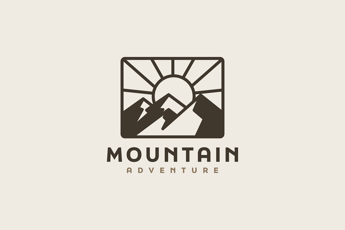 Mountain Logo Outdoor Adventure, a Branding & Logo Template by Guna Studio (Photo 6 of 18)
