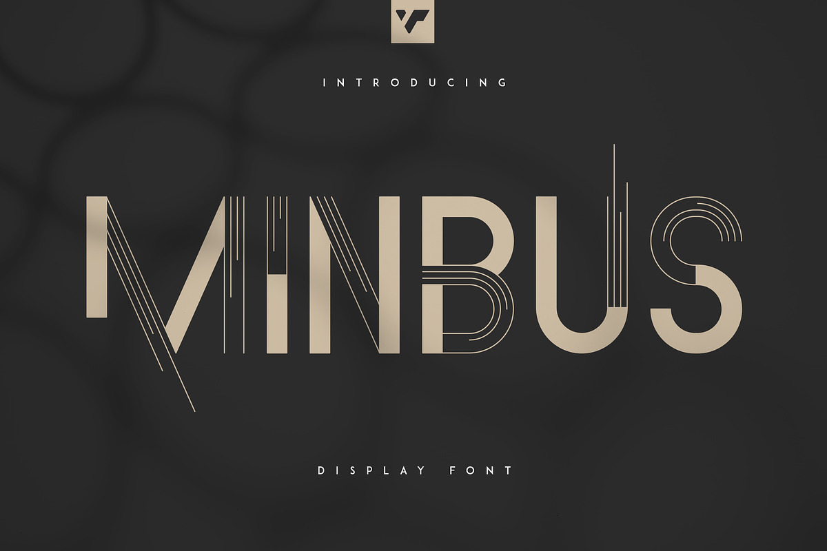 Minbus - Display font