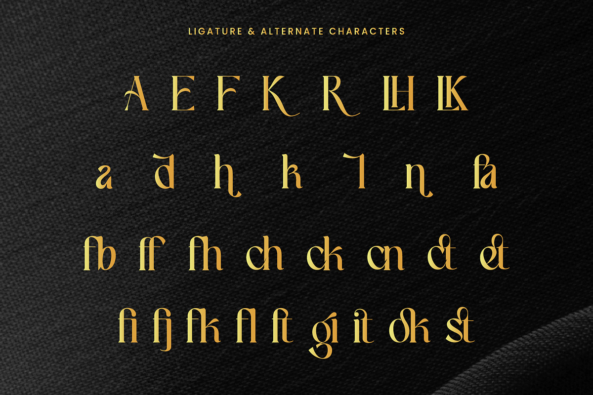 Claritle Luxury Font, a Serif Font by Randi Irvan | Rvandtype (Photo 11 of 11)