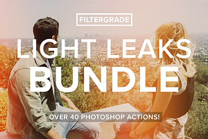 FilterGrade Light Leaks Bundle, an Action Add-On by FilterGrade