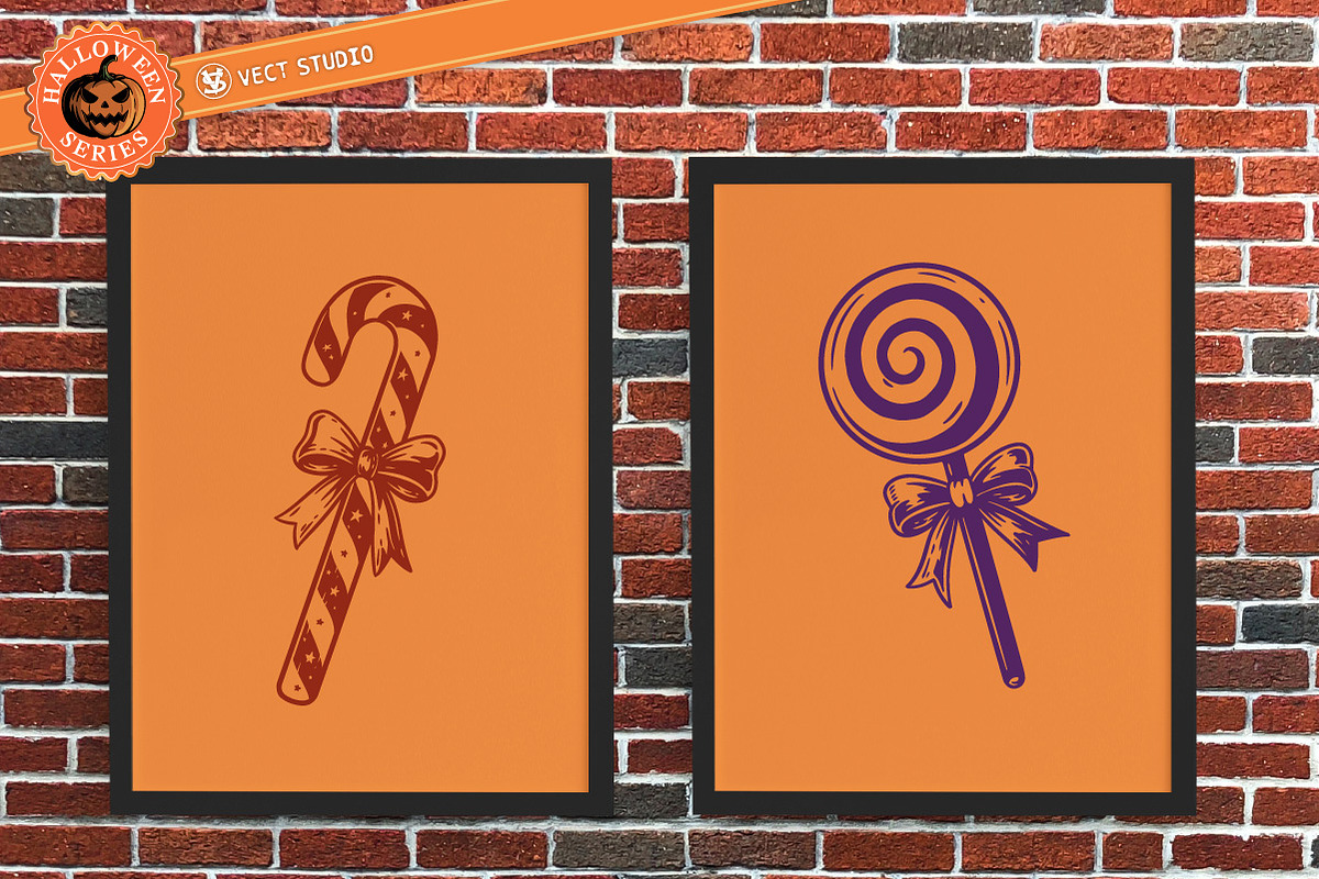 18 Candy&Treats Stamp Brushes, a Brush Add-On by vectstudio (Photo 7 of 10)