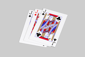 Bridge Playing Cards Mockup 8 Views