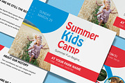 Kids Summer Camp Postcard Templates, a Stationery Template by MightyDesign (Thumbnail 5 of 8)