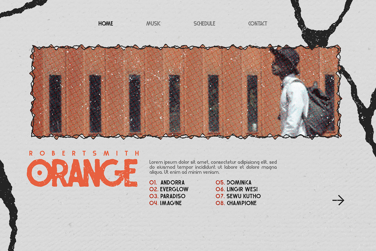 Georgio | Retro Typeface, a Sans Serif Font by Almeera Std (Photo 10 of 10)
