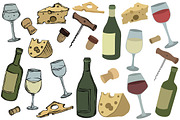 Vector wine, a Food Illustration by risovanya (Thumbnail 4 of 5)