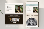 Author Landing Page, a Landing Page Template by Creatif Foundry (Thumbnail 5 of 7)