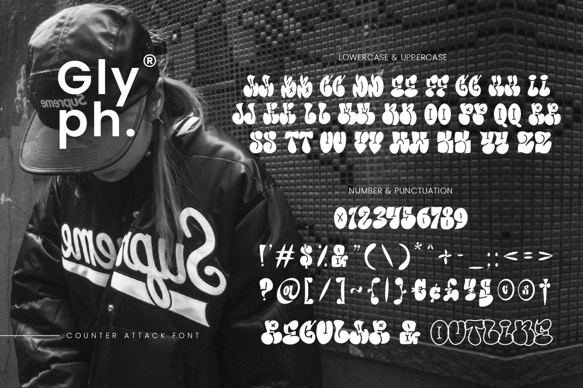 More Than Life Bubble Graffiti, a Handwritten Font by Ronny Studio (Photo 8 of 9)