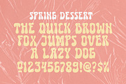 Spring Dessert - A Stylish Retro, a Font by Littlehand (Thumbnail 8 of 9)