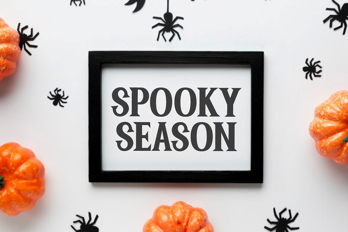 Spooky Mother - Halloween Font, a Serif Font by Keithzo (Photo 2 of 6)