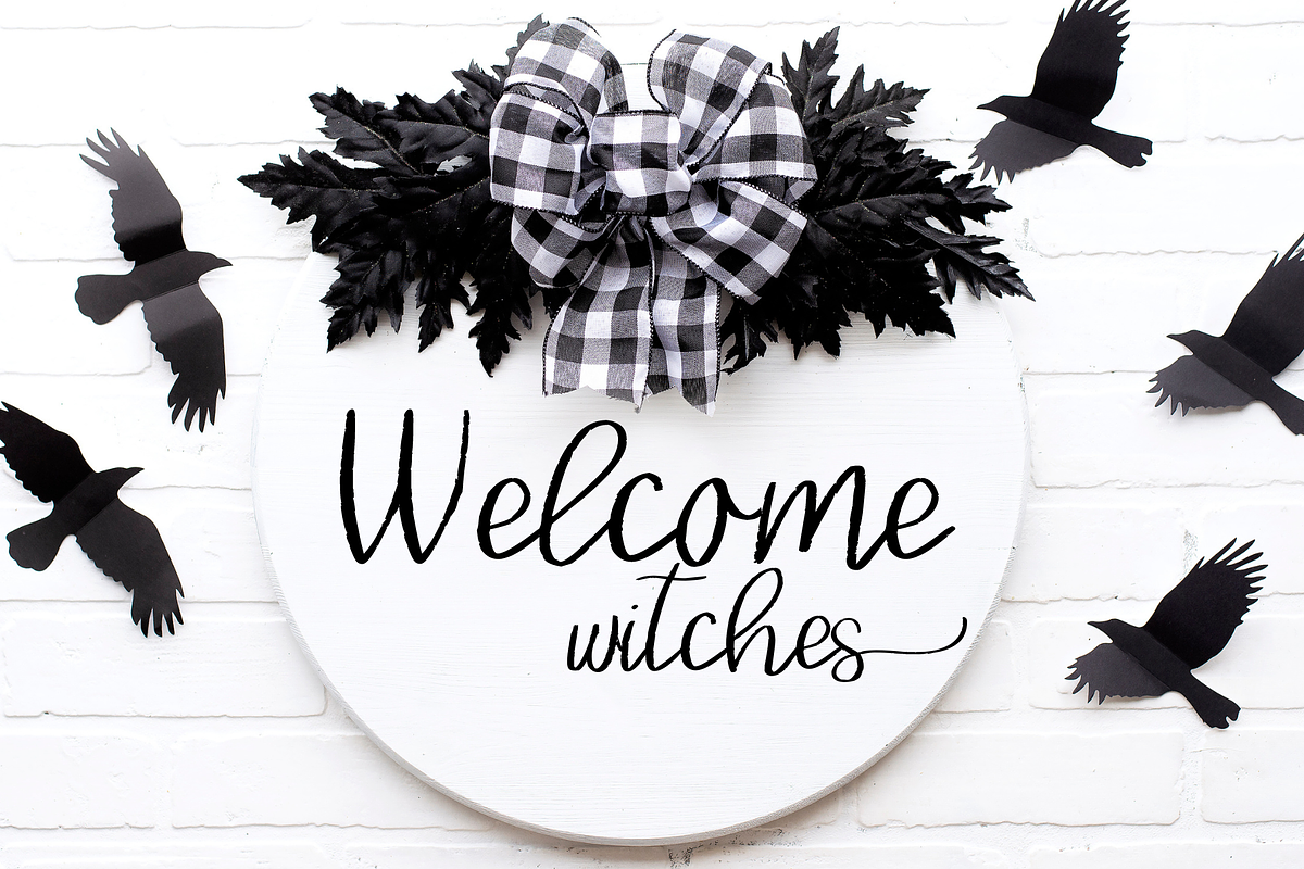 Lovely Haunting, Halloween Script, a Script Font by Designing Digitals (Photo 4 of 9)