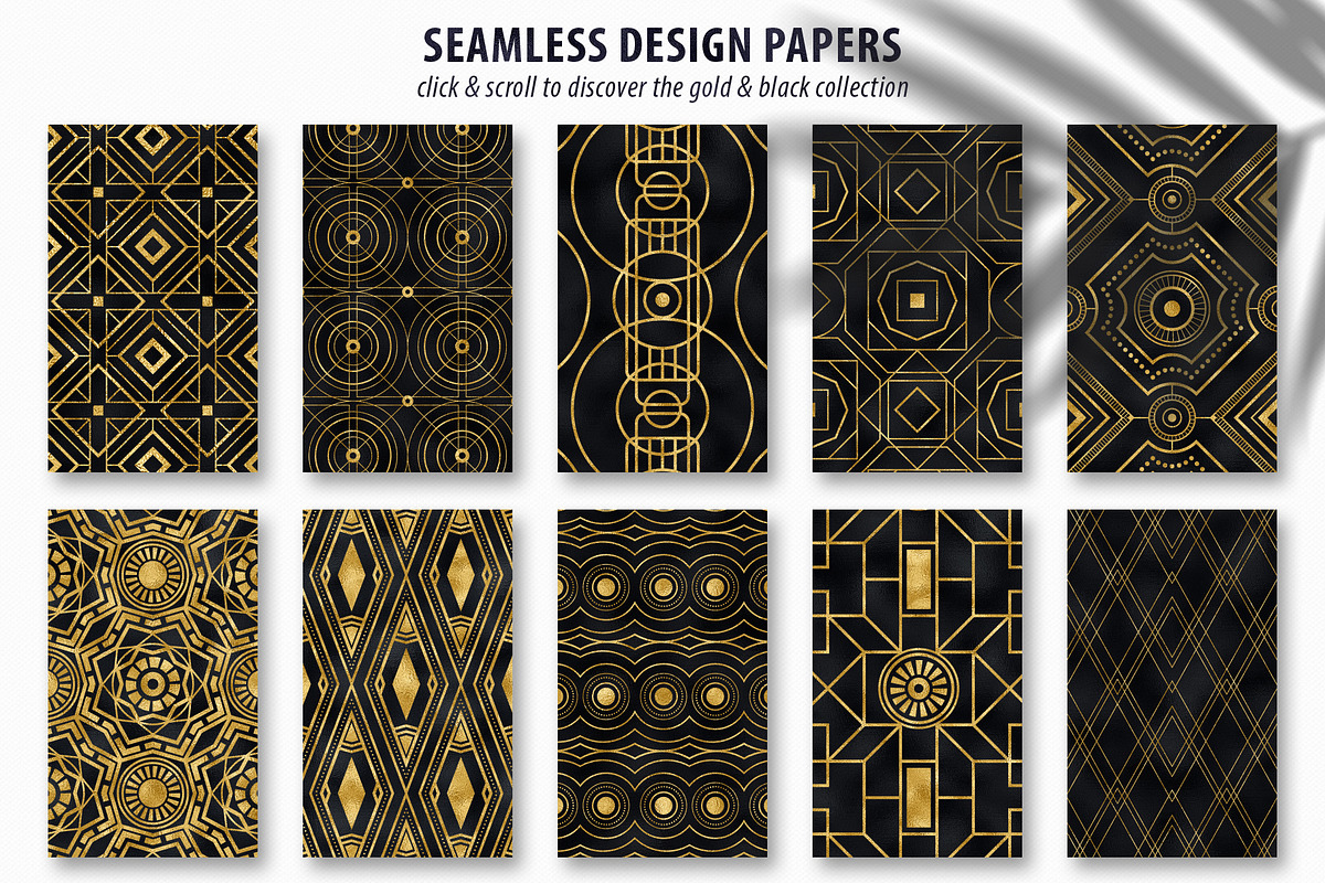 Textures & Patterns Bundle - Noir, a Texture Graphic by CatJello Graphics (Photo 22 of 29)