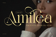 Amilea Elegant Serif Font, a Serif Font by Graphicxell (Thumbnail 1 of 7)