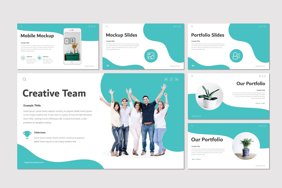 Happiness - Powerpoint Template, a Presentation Template by inspirasign