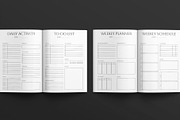 Digital Planner Template, a Brochure Template by E-Type (Thumbnail 3 of 7)