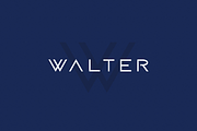WALTER - Modern / Sci-Fi Typeface, a Font by Designova® (Thumbnail 1 of 5)