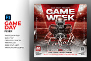 Football Game Flyer Template, a Flyer Template by Artonix (Thumbnail 3 of 3)