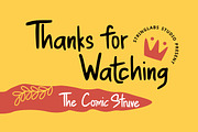 The Comic Struve - Playful Kids Font, a Handwritten Font by StringLabs (Thumbnail 4 of 4)