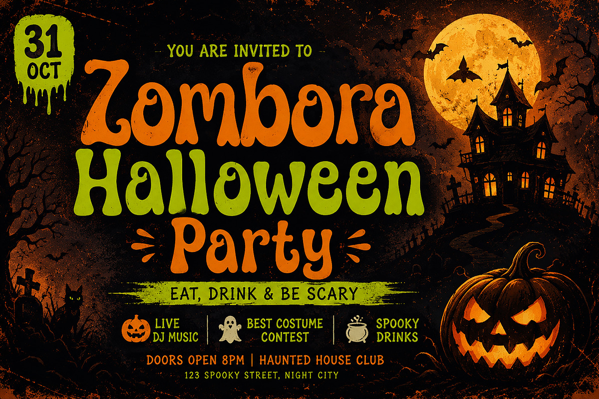 Zombora, a Slab Serif Font by Wow Magic (Photo 4 of 6)