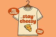 Chubby Dinner - Retro Fast Food Font, a Sans Serif Font by Rillatype (Thumbnail 6 of 9)