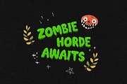 HAUNTED ENCLAVE | Halloween Fonts, a Sans Serif Font by Ckybe's Corner (Thumbnail 5 of 7)