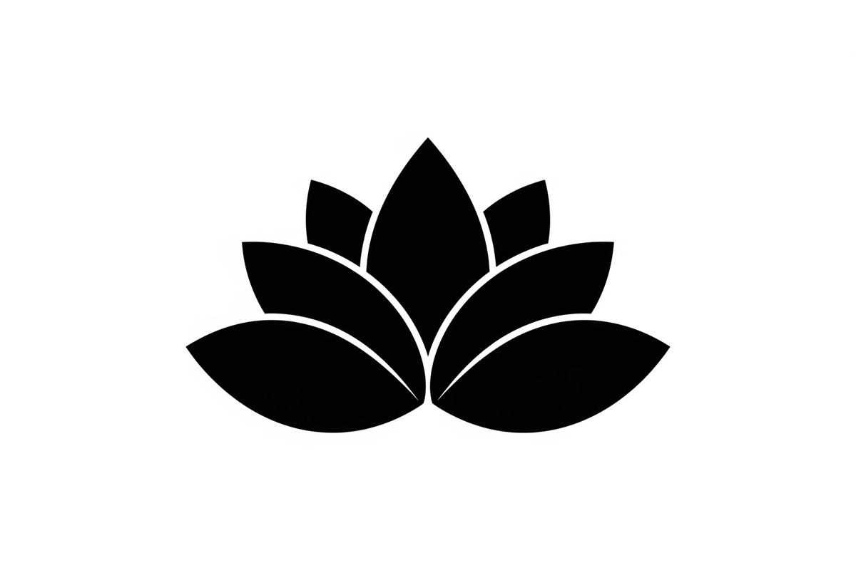 Lotus Flower Vector Icon Bundle, an Illustration by yasushie (Photo 28 of 51)