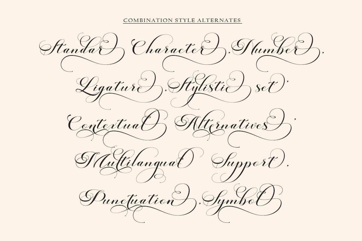 Bologna Script, a Script Font by Has_rizal (Photo 10 of 13)