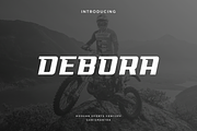 Debora, a Font by garismantra (Thumbnail 1 of 4)