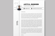 Professional Resume Template Layout, a Resume Template by MightyDesign (Thumbnail 4 of 8)