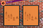 15 Candle Halloween Stamp Brushes, a Brush Add-On by vectstudio (Thumbnail 6 of 9)
