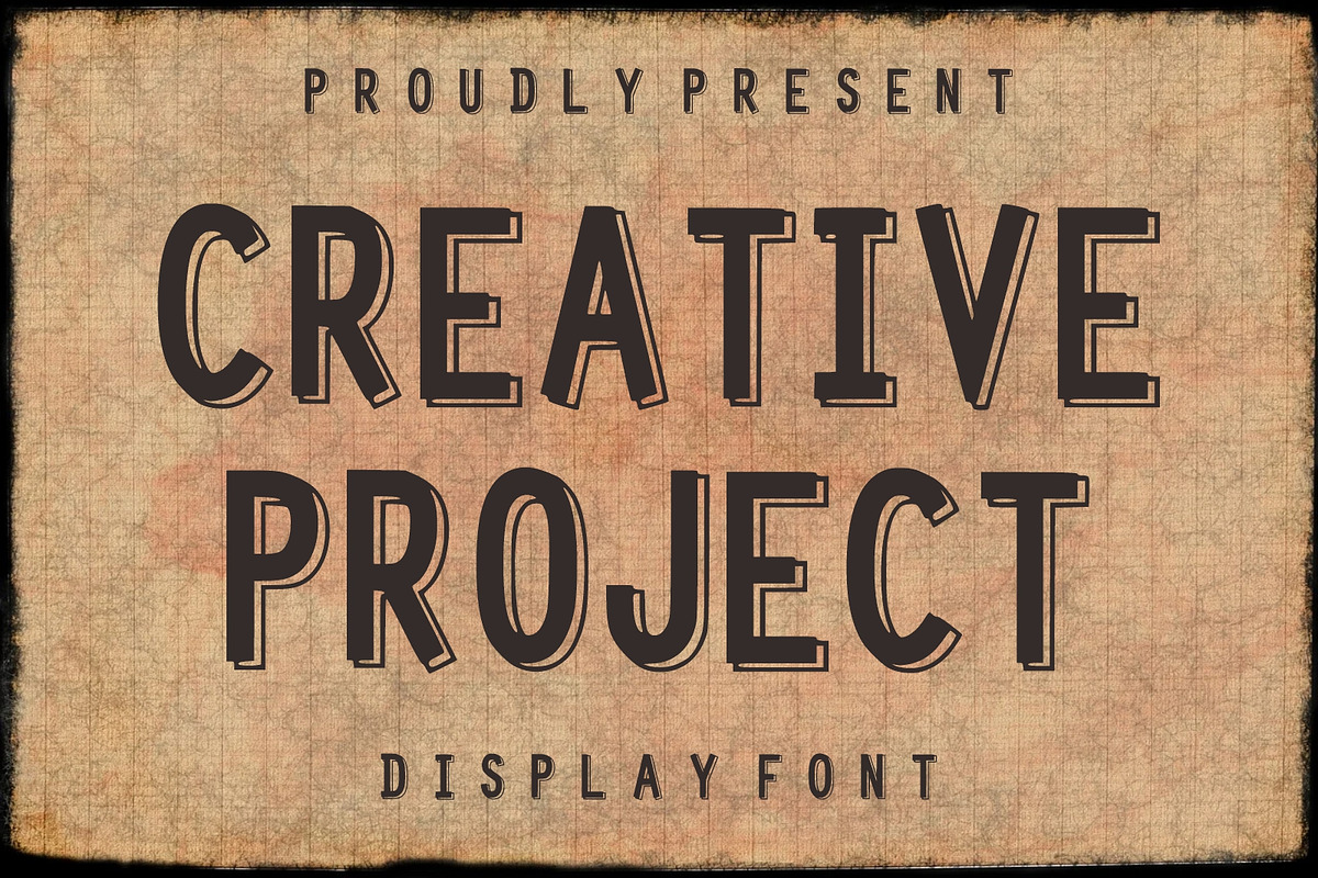 Creative Project, a Font by Limited.studio (Photo 1 of 5)
