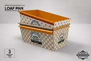 Loaf Cake Mold Packaging Mockup, a Packaging Mockup by INCDesign (Thumbnail 7 of 8)