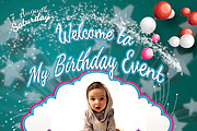 Kid Birthday Event Flyer, a Flyer Template by zheksha (Thumbnail 2 of 2)