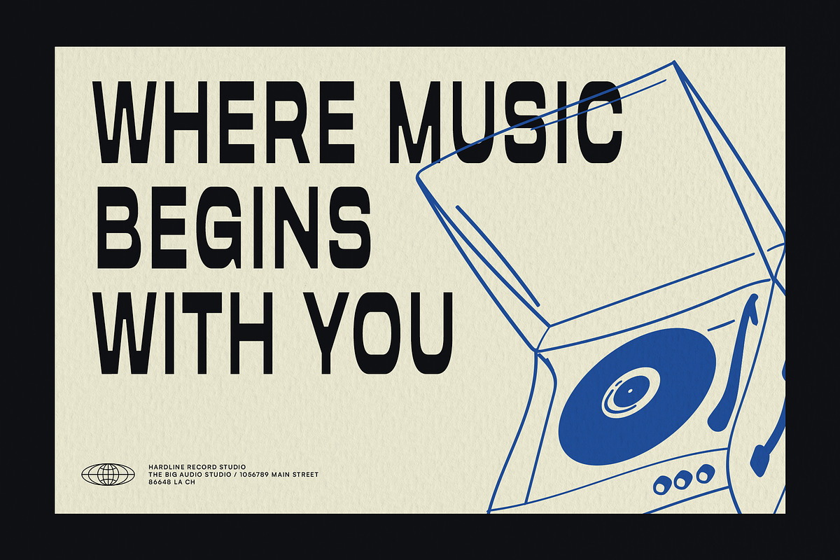 Caymons - Bold Condensed Retro Sans, a Sans Serif Font by Typia Nesia (Photo 12 of 12)