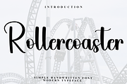 Rollercoaster, a Handwritten Font by FreshTypeINK (Thumbnail 1 of 8)