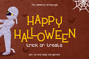 Hallow Fright - Halloween Party Font, a Serif Font by Pandeka Studio (Thumbnail 6 of 9)