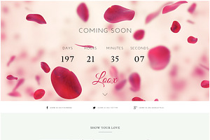 Loox - HTML5 Luxury Landing Page