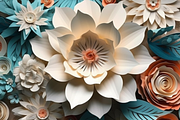 Stunning 3D Flower Backgrounds, a Graphic by Whiskey Bee Boutique (Thumbnail 11 of 11)