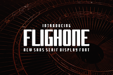 Flighone - Font