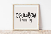 Library Card Hand Lettered Font, a Sans Serif Font by Dansie Design (Thumbnail 4 of 7)