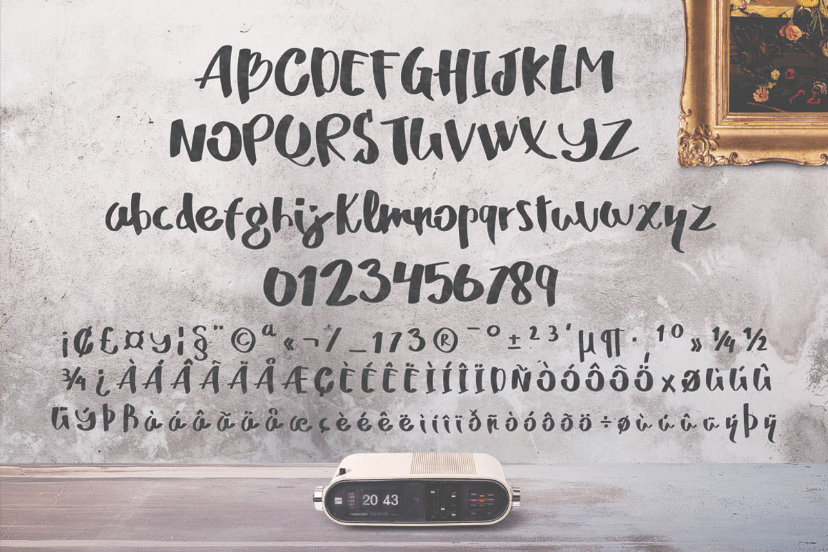 Mr. Duff Typeface, a Script Font by SmartDesigns
