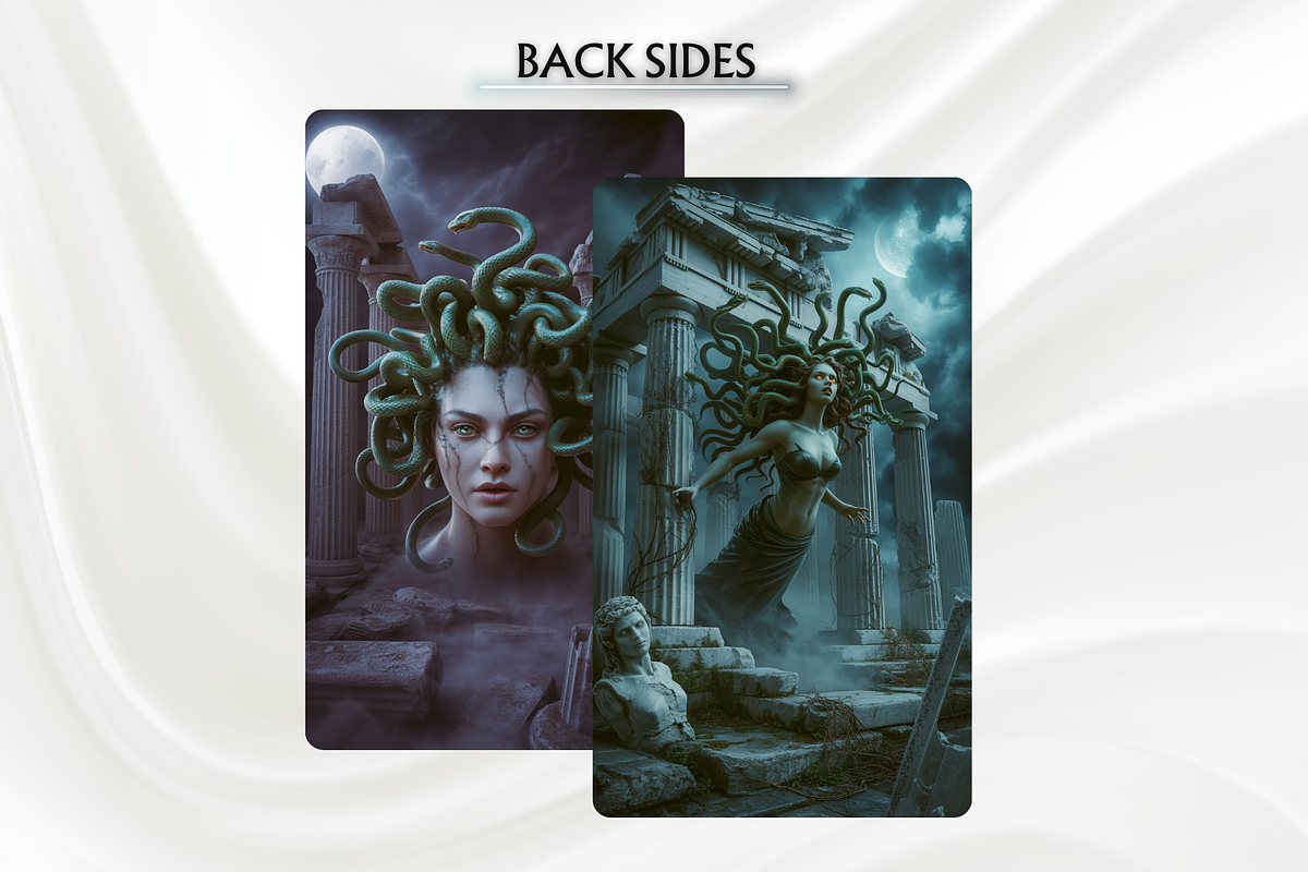 Medusa Tarot Cards Deck, an Object Illustration by Mugio (Photo 3 of 6)