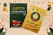 Snick Twirl - Christmas Font, a Font by PutraCetol Studio (Thumbnail 3 of 5)