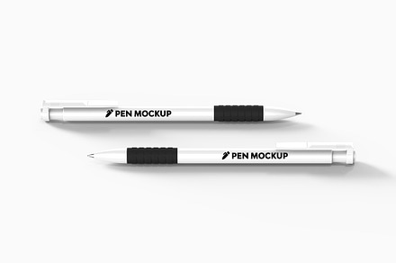 Pen Mockup, a Pens & Pencil Mockup by UnicDesign