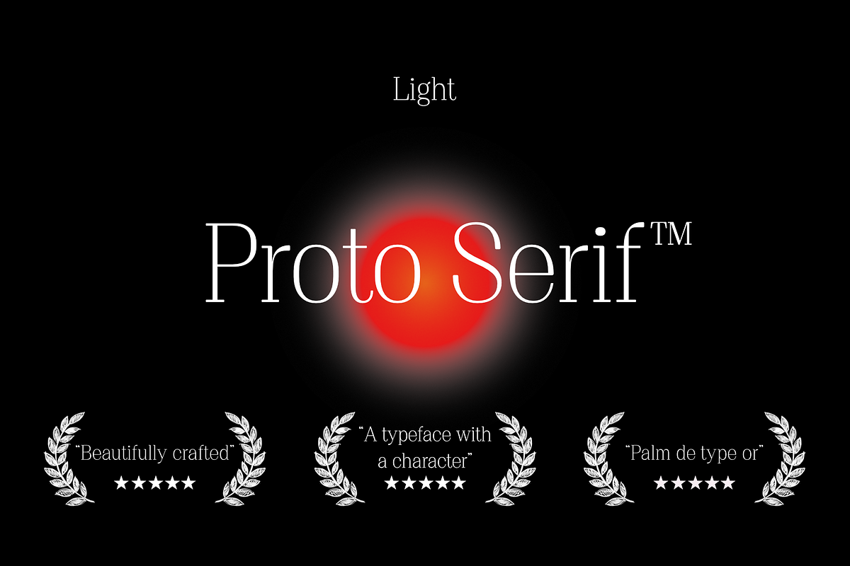 Proto Serif Light, a Serif Font by Bukva™ Type Foundry (Photo 1 of 13)