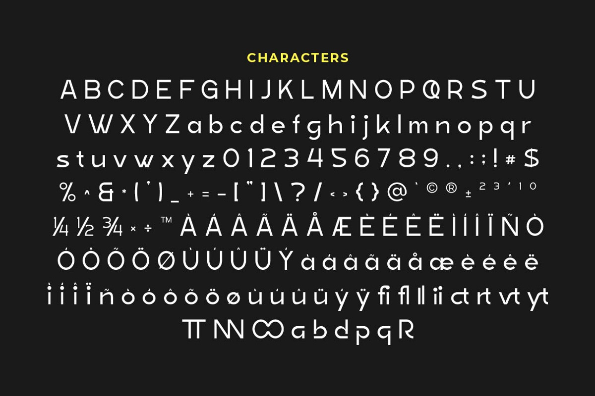 Creapy Display Logo Font, a Sans Serif Font by Artiveko (Photo 2 of 7)