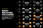 All Brushes Bundle 8000+ (1.0.3), a Brush Add-On by UnicDesign (Thumbnail 2 of 6)